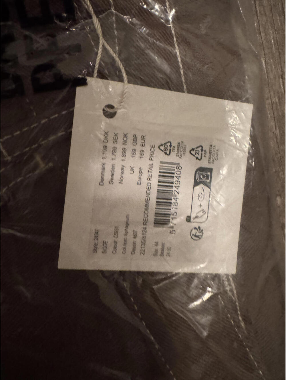 Baum und Pferdgarten, 44, Sphagnum/Brown, Women’s Maxi Denim Skirt - Picture 2 of 4